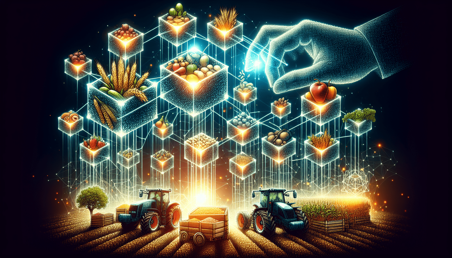 the development of blockchain for traceability in agriculture