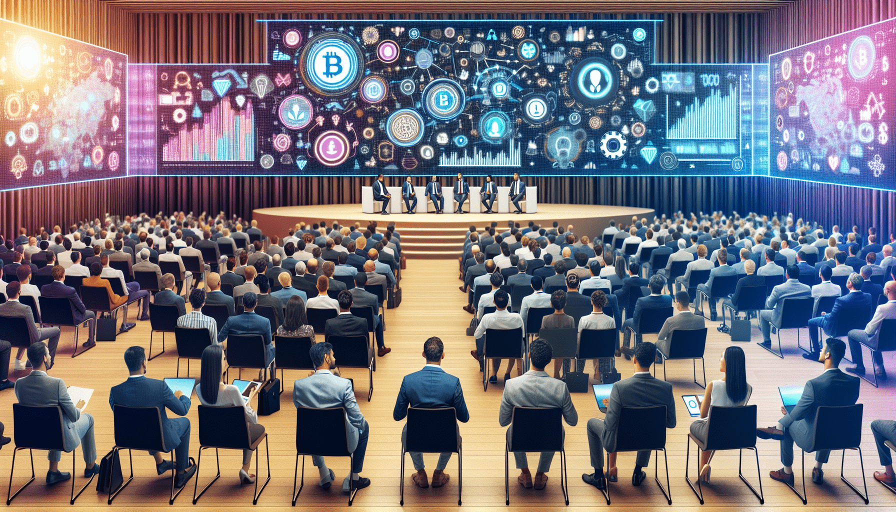 Attend Conferences: Attend Cryptocurrency Conferences And Events.