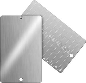 Seed Phrase Plates