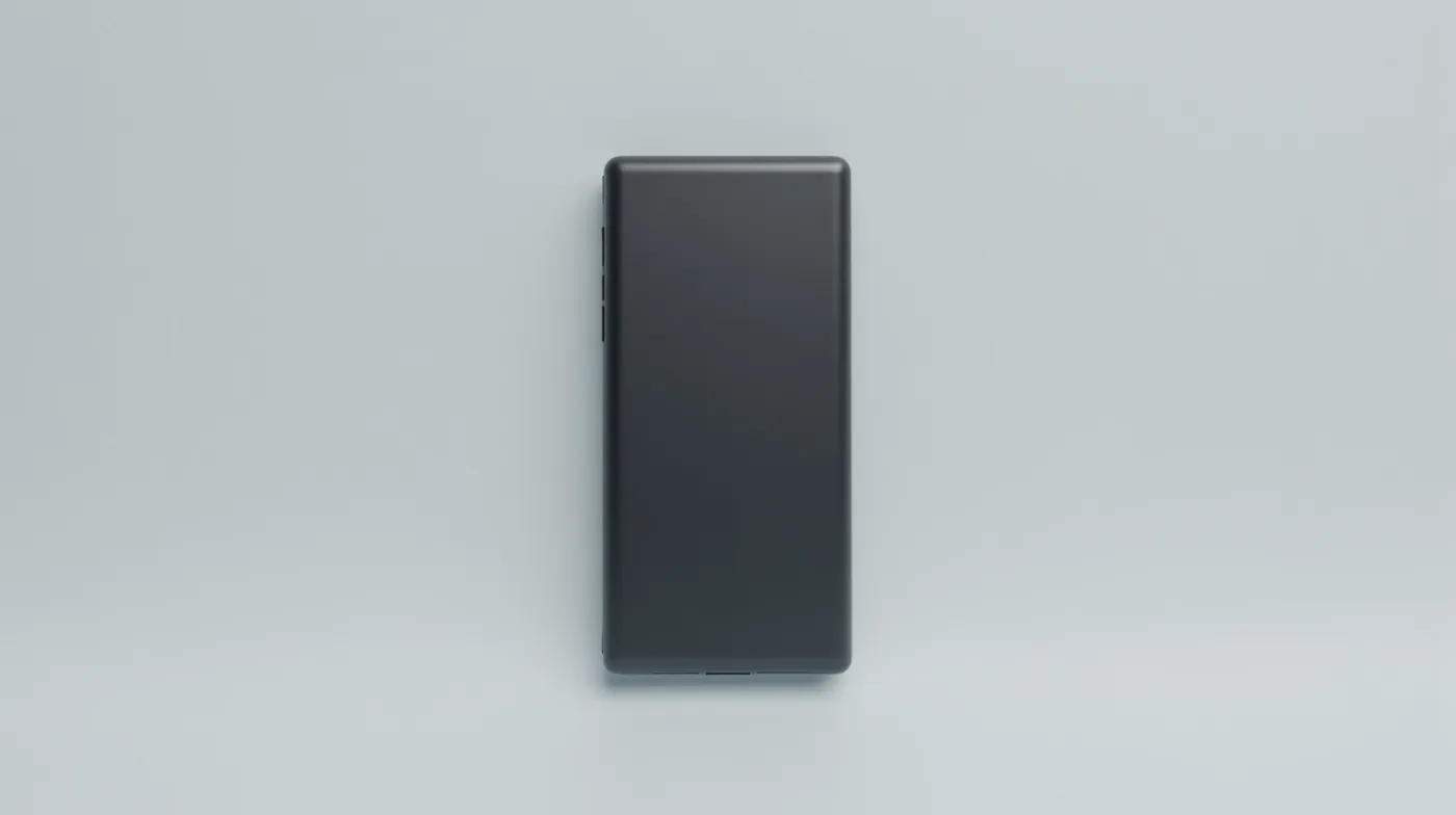 Crypto IRA 2026: How It Works, Taxes, Fees, and Who It Is For 1 A professional editorial product photograph of a single sleek matte black hardware cryptocurrency wallet device, centere